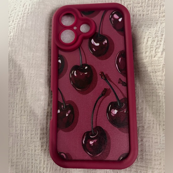 Other - Brand New iPhone 16 Cherry 🍒 Phone Case 🖤